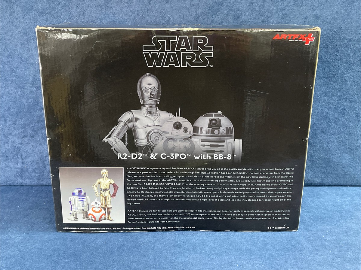 Star Wars The Force Awakens: C-3PO & R2-D2 with BB-8 Model Kit
