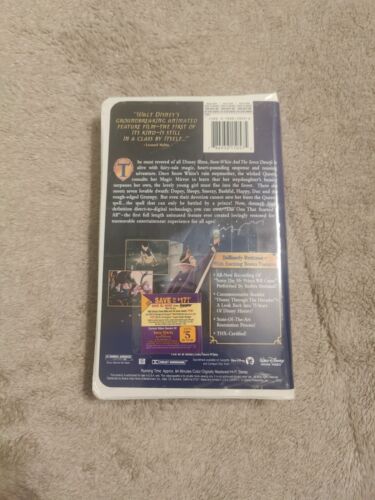 Snow White and the Seven Dwarfs Disney (VHS, 2001) Platinum Edition New Sealed - 第 2/5 張圖片