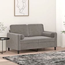 Throw Pillow Light grey Velvet 100 polyester 