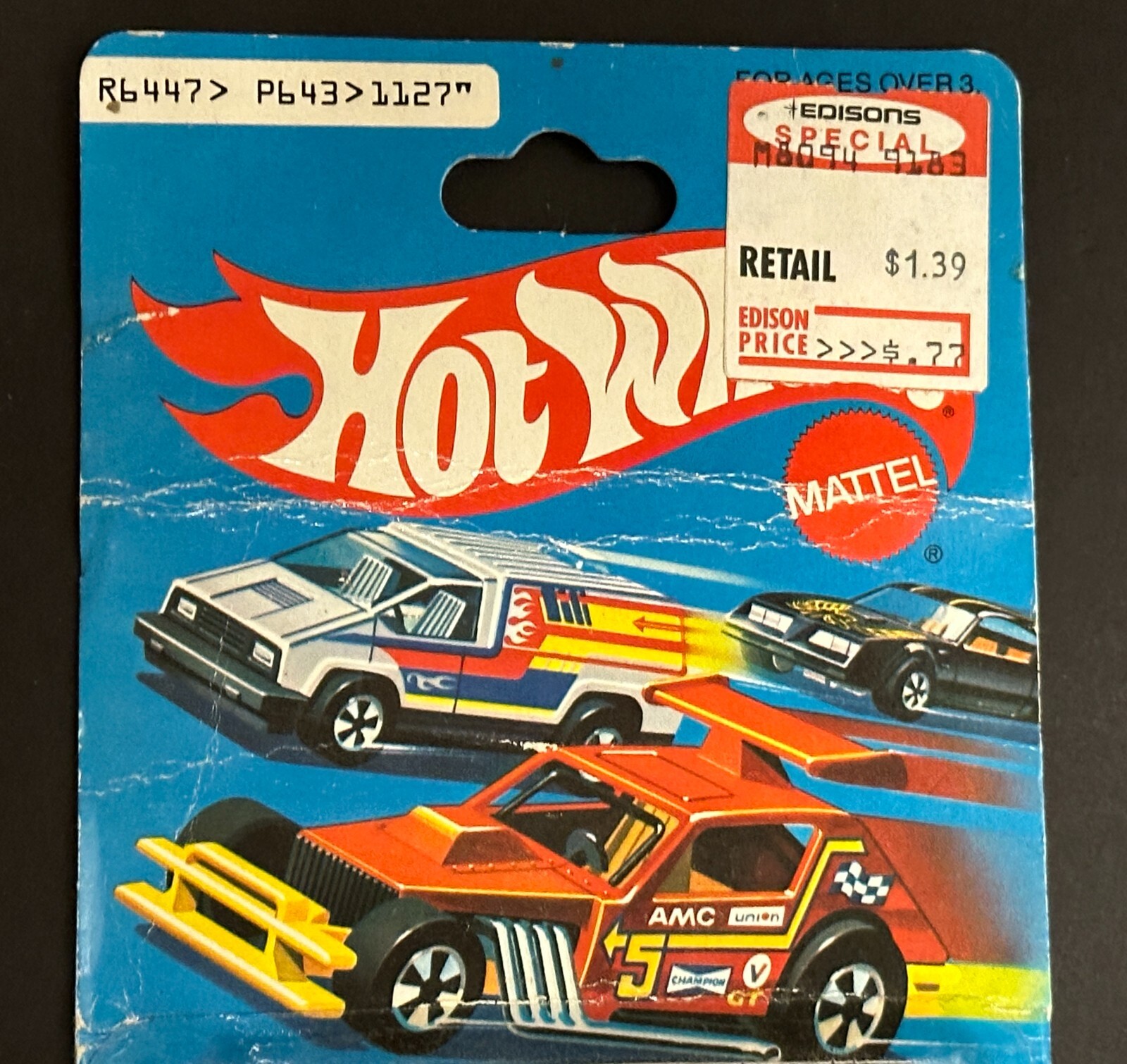 1979 Hot Wheels Greyhound MC8 Bus 1127 Hong Kong ,Free shipping