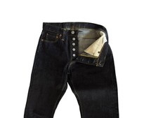 The Flat Head X Self Edge SE05BSP selvedge jeans Japan Denim size 28 x 39 Skinny