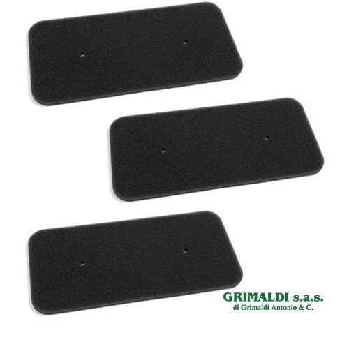 3 FILTRI IN SPUGNA POLIURETANO PER ASCIUGATRICE CANDY HOOVER ZEROWATT 40006731 - Foto 1 di 3