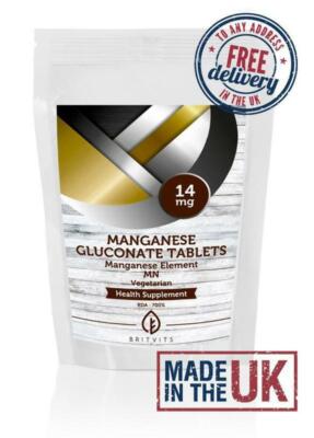Mangangluconat 122 mg Tabletten Manganelement 14 mg UK
