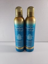 Ogx Bodifying Bamboo Fiber Full Root Boosting Spray Mousse 7.75 oz Lot of 2
