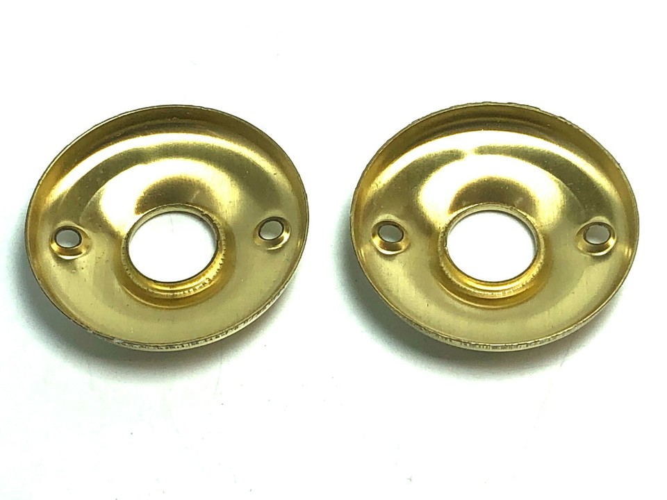 Progressive Hardware Co. Solid Brass Replacement Roses one pair 205 eBay