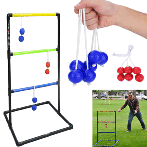 3 Set Ladder Golf Ball Toss Bolas Yard Replacement Outdoor Image Is Loading 3 Set Ladder Golf Ball Toss Bolas Yard