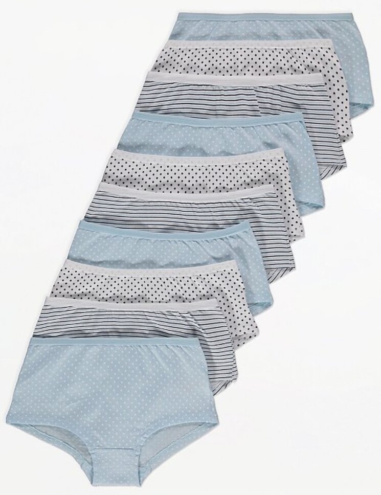 GIRLS UNDERWEAR SHORTS KNICKERS COTTON 10 PACK AGE 416 YEARS eBay