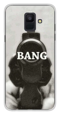 Coque en silicone imprimée compatible Samsung Galaxy A6 2018 Bang - Photo 1/3