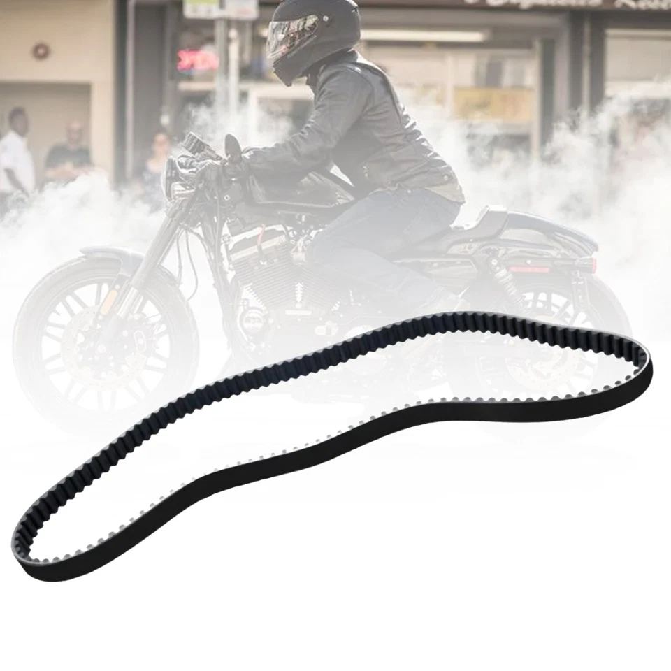 Rear Drive Belt for Harley Sportster 883 Hugger 1200 40022-91 128T 1 1/8In 91-03 - Image 3 of 4