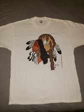 Vintage 90s Native American Navajo College Dream Catcher T-Shirt XL