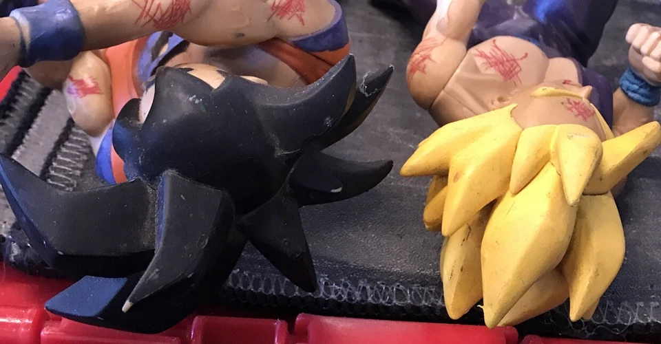 Figuras de acción Dragon Ball Z Goku & Gohan Edición Coleccionista (M) Foto 4 de 4