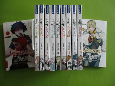 Kemono Jihen 1,2,3,4,5,6,7,8,9,10,11  komplett  Altraverse Manga - deutsch  NEU