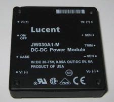 Lucent DC-DC Converter Power Module - 5V / 6A DC Out - 30 Watt   36 - 75 V DC In