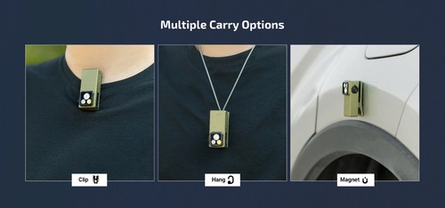 Olight Oclip Ultra Olive Green Clip-On Light w/Flood, Spot, & UV Modes, 530 Lum - Picture 18 of 23