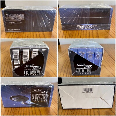 Star Trek The Next Generation Beta Unlimited Starter Box Set 12 ct Decipher CCG