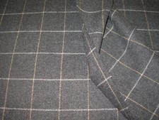 1 5/8 YDS P KAUFMANN WOOL TARTAN PLAID UPHOLSTERY FABRIC FOR LESS