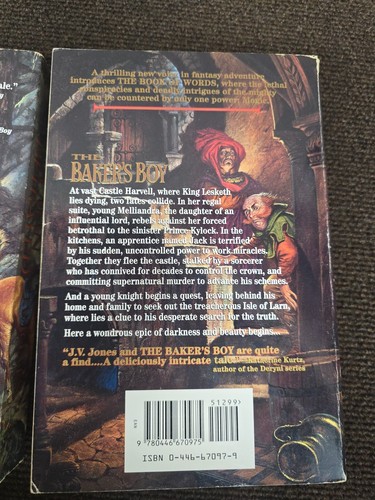 J.V. Jones Book Lot of 3 Trade paperbacks Book of Words Series 1-3 1995 - Picture 13 of 15
