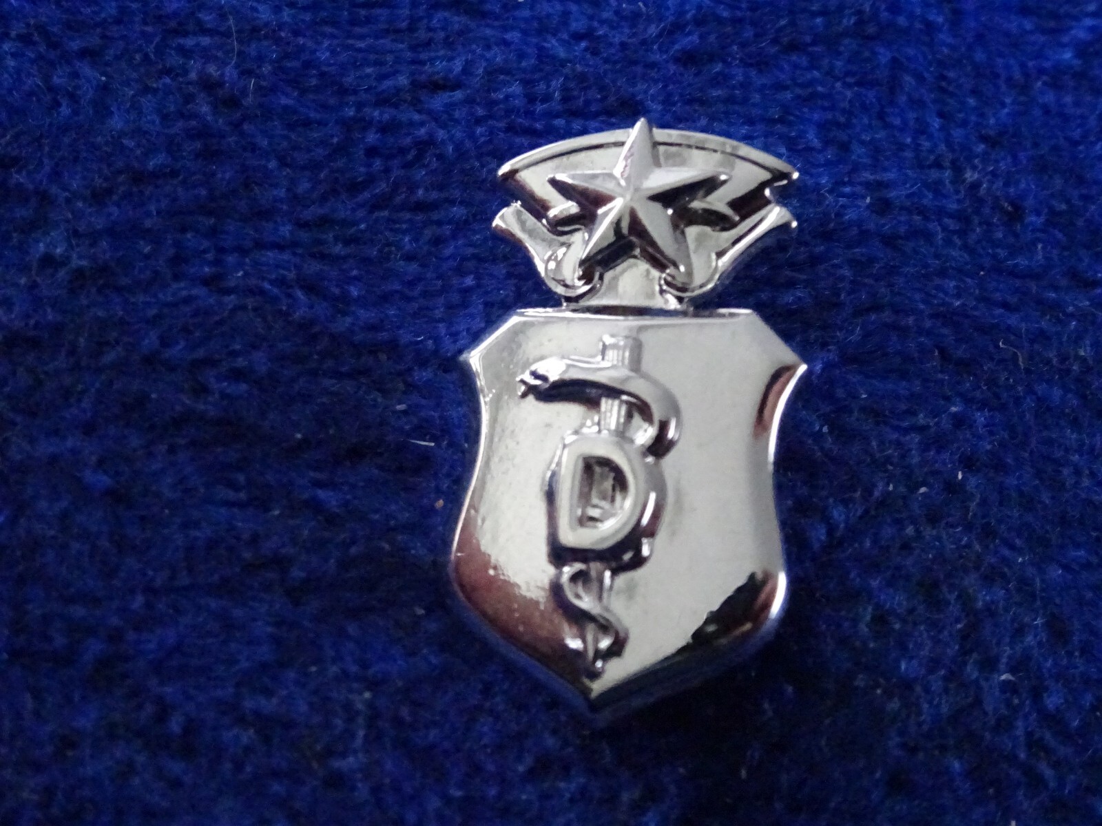 A228) US Air Force Master Dental Nurse Badge chrom. eBay