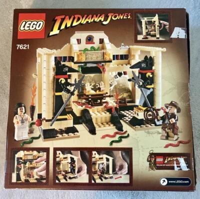 RARE Misprint Manual* LEGO Indiana Jones & the Lost Tomb 7621 100