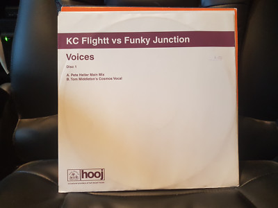 Funky Junction Vs KC Flightt - Voices Disc 1 (HOOJ106) 2001 (12'' Single)