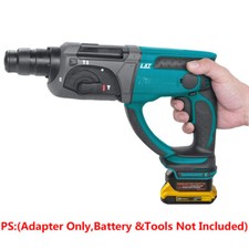 Adapter for Dewalt 20V MAX Li-Ion Battery To for Makita 18V Cordless Hammer Tool