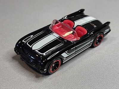 Hot Wheels 1955 Chevrolet Corvette 50th Anniversary. Then and Now