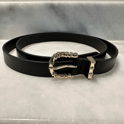 Forever 21 Vegan Leather Gold-tone Twisted Buckle Adjustable  display picture 2