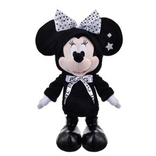 Peluche giocattolo Minnie Mouse Japan Tokyo Disney Store stile nero