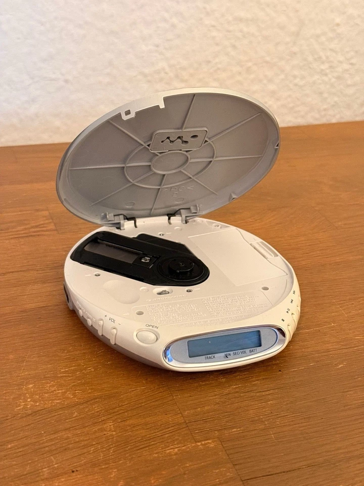 Tragbarer CD Player Sony D-EJ361 Walkman Silber Gebraucht - Bild 3 von 4