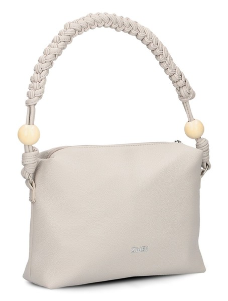 Zwei Perla PE60 Schultertasche UmhäNgetasche Tasche Cappuccino Taupe Neu-image