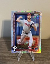 2025 Topps Chrome Logofractor Edition - Zack Wheeler #189