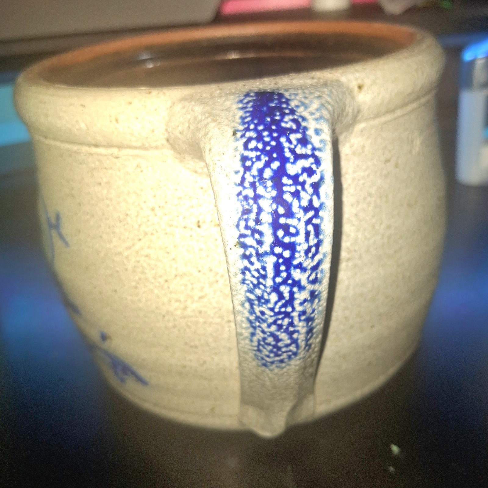 Vintage ROWE POTTERY 🩵Glaze Heavy Handmade with Original Cover