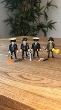 Playmobil Police Figures With Accessories and Bad Guy/Theif #2 