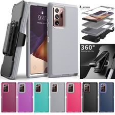 For Samsung Galaxy Note20 Note20 Ultra Rugged Bumper Case Hybrid Cover / Holster