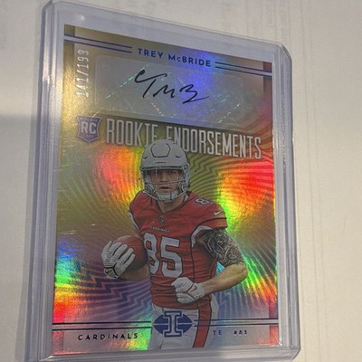 Panini Illusions 2022 Trey McBride Arizona Cardinals RC Auto /199 #RE-TM