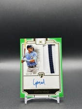 2024 Topps Definitive Auto Relic Card Curtis Mead /25 Tampa Bay