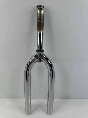Forcella vintage 1995 Spinner Auburn BMX Racing senza filetto cromata HTF - Foto 2 di 7