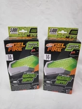 Nerf Pro Gel Fire Nightfall Hopper & 5000 Glow in the Dark Rounds Lot of 2