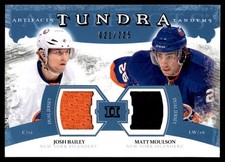 2011-12 Upper Deck Artifacts Tundra Tandems Jerseys Blue Josh Bailey/Matt