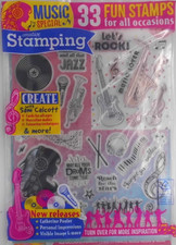 Creative Stamping magazine #155 2025 Music Special + 33 Fun All-occasion stamps