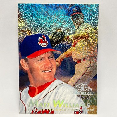 1997 Flair Showcase - Matt Williams #99 Row 0 Cleveland Indians NM+