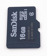 San Disk Micro Sdhc Memory Card - 16Gb - Class 4