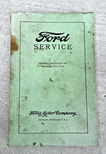 Original Ford 1925 Service Book Detailed Instructions Model T Era