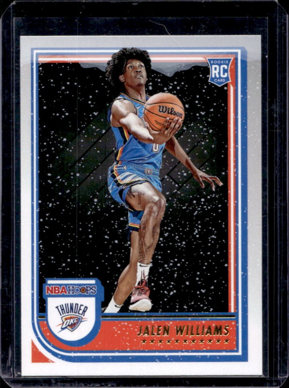 2022-23 Hoops Winter Jalen Williams RC Rookie #242 Thunder