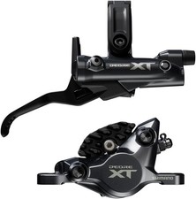 Shimano Deore XT M8200 Disc Brake and Lever - Right/Rear, Post Mount, 2-Piston