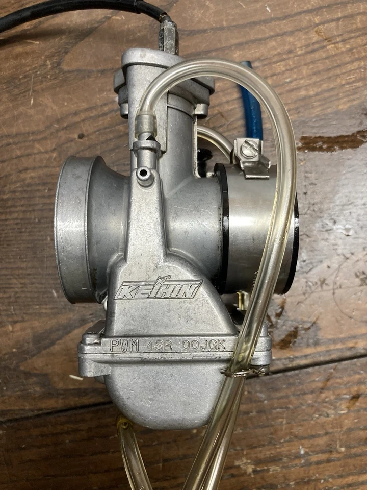 Yamaha YZ250 YZ 250 1997 96-98 Keihin PWM 38 carburador bota de admisión de carburador Foto 3 de 4