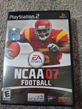 Playstation 2 NCAA Football 2007 Mutil Player EA Sports Football Game