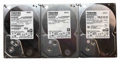 3x Toshiba 3.5'' Desktop HDD | 3x 2TB @ 7.2K | 64MB SATA-III 6Gb/s | DT01ACA200