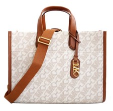 Michael Kors Tasche Shopper Schultertasche Gigi LG Grab Tote VanillaLuggage Neu