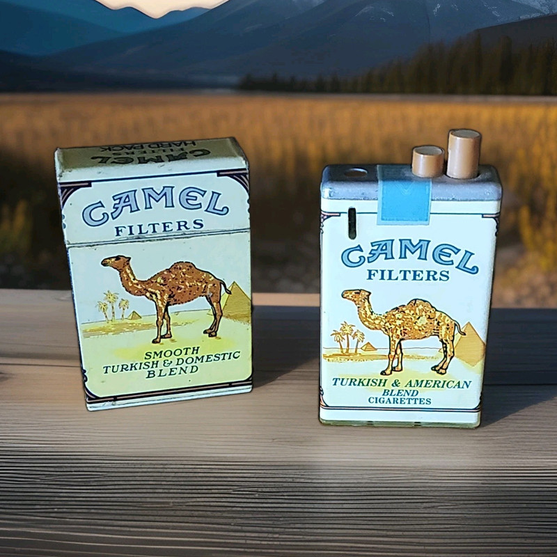 Camel Filters Collectible Lighter Lot - Turkish & Domestic/American